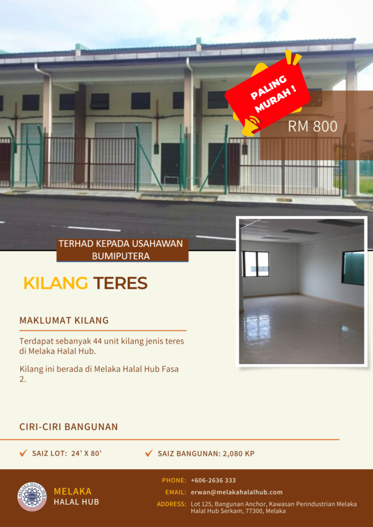 Harga Sewaan Kilang Teres MHHSB